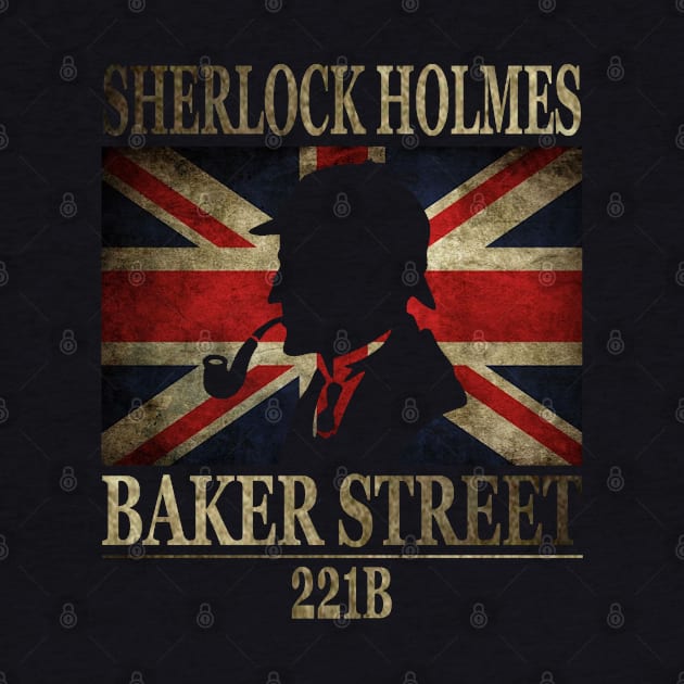 Sherlock Holmes 221B by Vitalitee